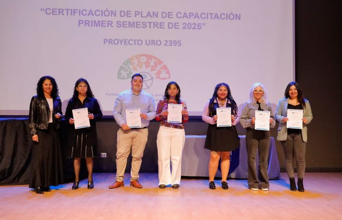 Certificación cursos proyecto DAS-17 UOH certifica a 167 personas en inclusión y discapacidad en el marco del Proyecto URO 2395