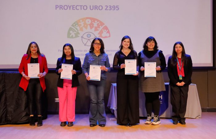 Certificación cursos proyecto DAS-6 UOH certifica a 167 personas en inclusión y discapacidad en el marco del Proyecto URO 2395