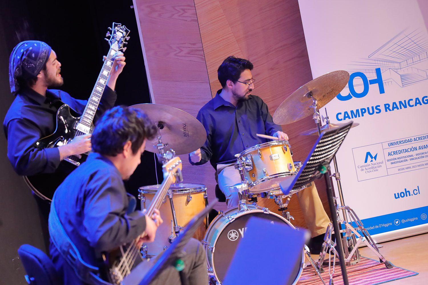 Música, arte y comunidad se encontraron en la UOH con jornada de jazz