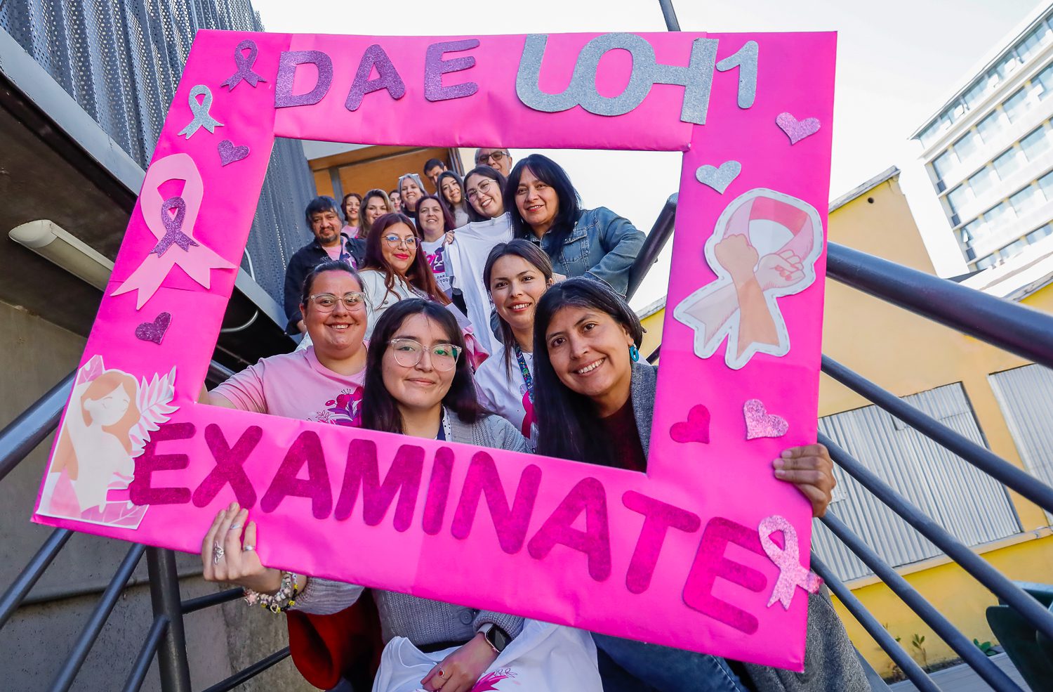 ‘‘UOH Rosa’’: Unidad de Salud Estudiantil conmemora el Día Mundial de la Lucha contra el Cáncer de Mama con mensaje de sensibilización y autocuidado