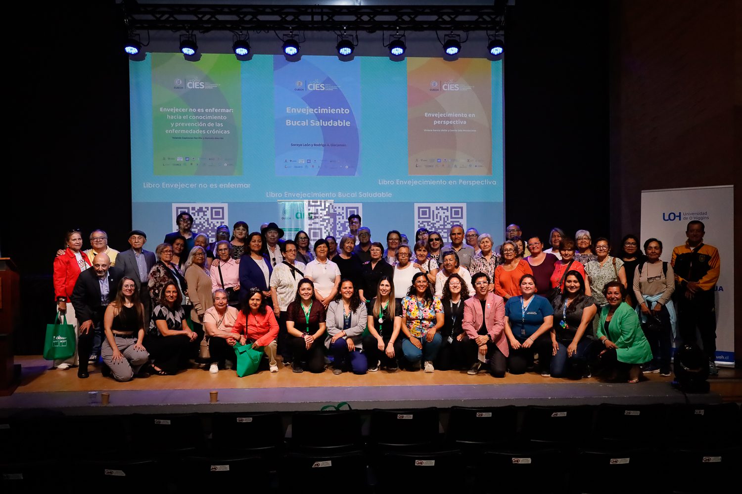 Envejecer con propósito: CIES presenta libros en la UOH para fortalecer la calidad de vida de las personas mayores en Chile