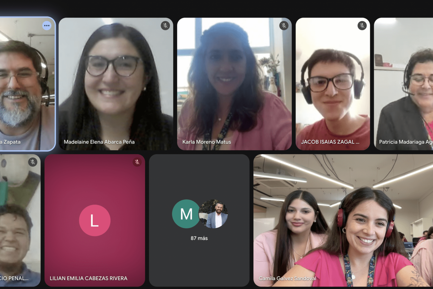 Bienvenida virtual PACE UOH