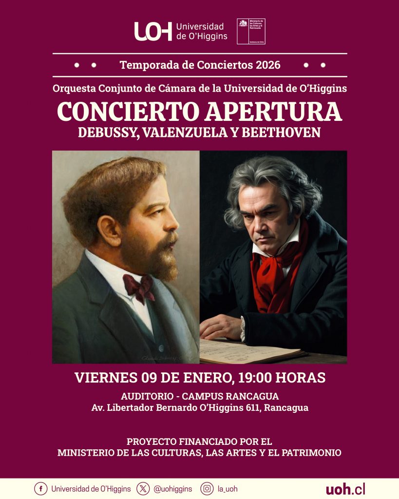 UOH - RRSS Post 01 - Concierto enero 09 Concierto Orquesta Conjunto de Cámara UOH