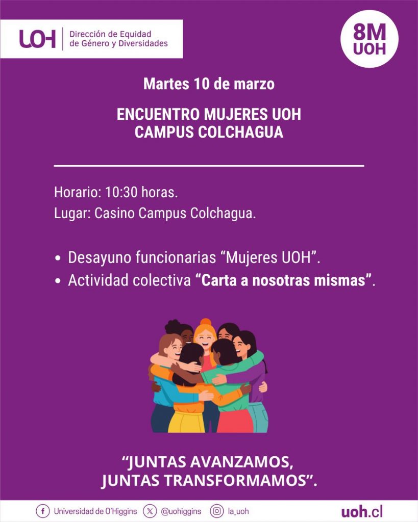 [8M UOH] Acto Oficial de Conmemoración Día Internacional de las Mujeres