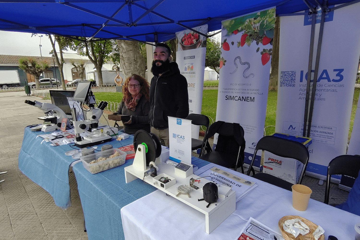 ICA3 participa en Expo Prodesal San Fernando 2026 acercando la ciencia a la comunidad