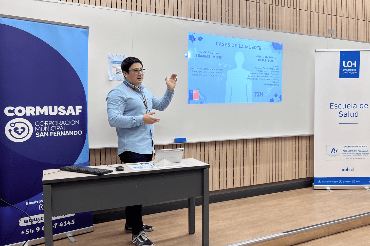 Primer Ateneo Clínico-Comunitario 2026 de Medicina UOH abordó los cuidados paliativos universales