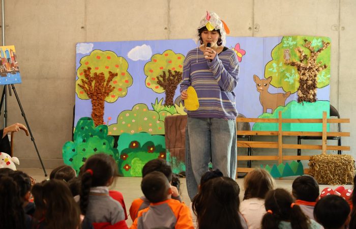 Estudiantes de Pedagogía en Educación Parvularia acercan la lectura a niñas/os en la UOH