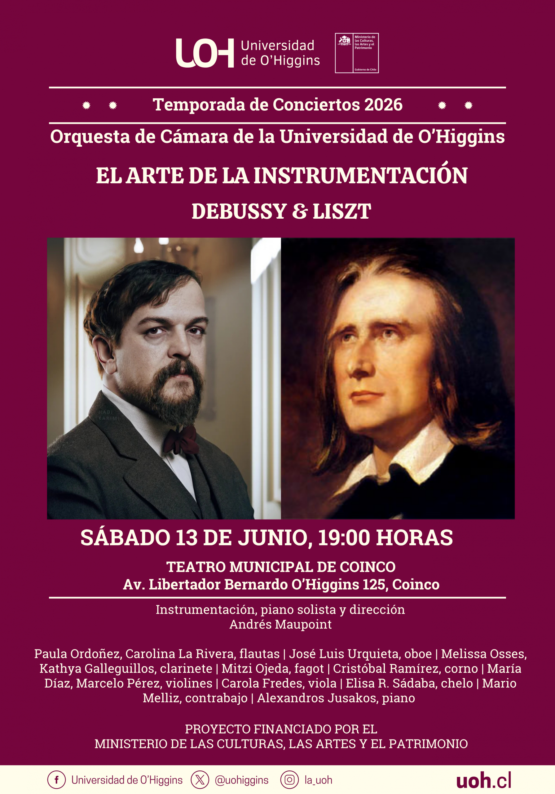 Afiche digital Concierto 13.06