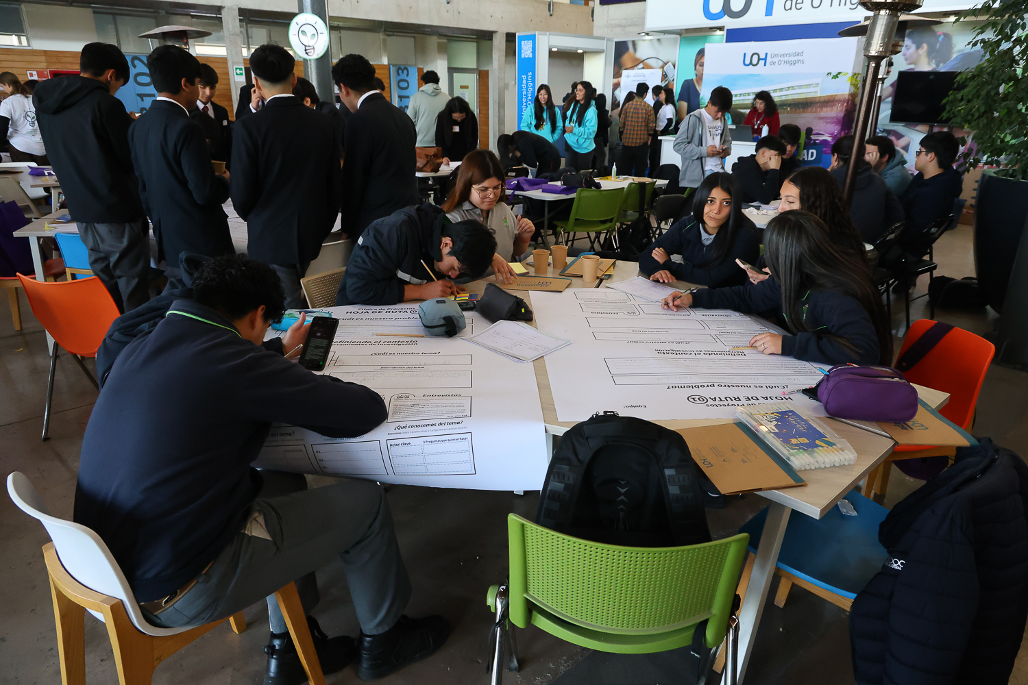 Clínica de Proyectos SaviaLab-16 Futuro silvoagropecuario: UOH recibe a estudiantes secundarios