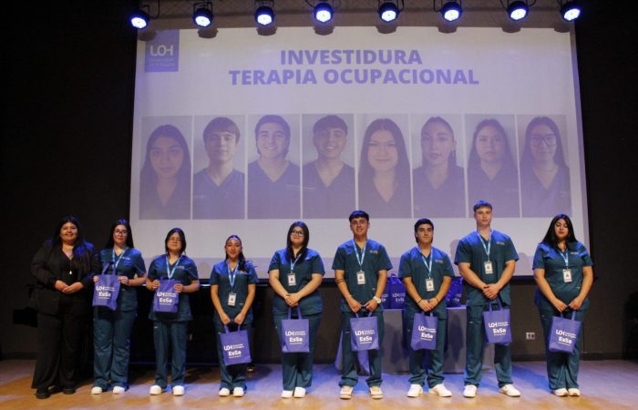 Terapia Ocupacional UOH celebró investidura que marca el inicio de sus prácticas clínicas