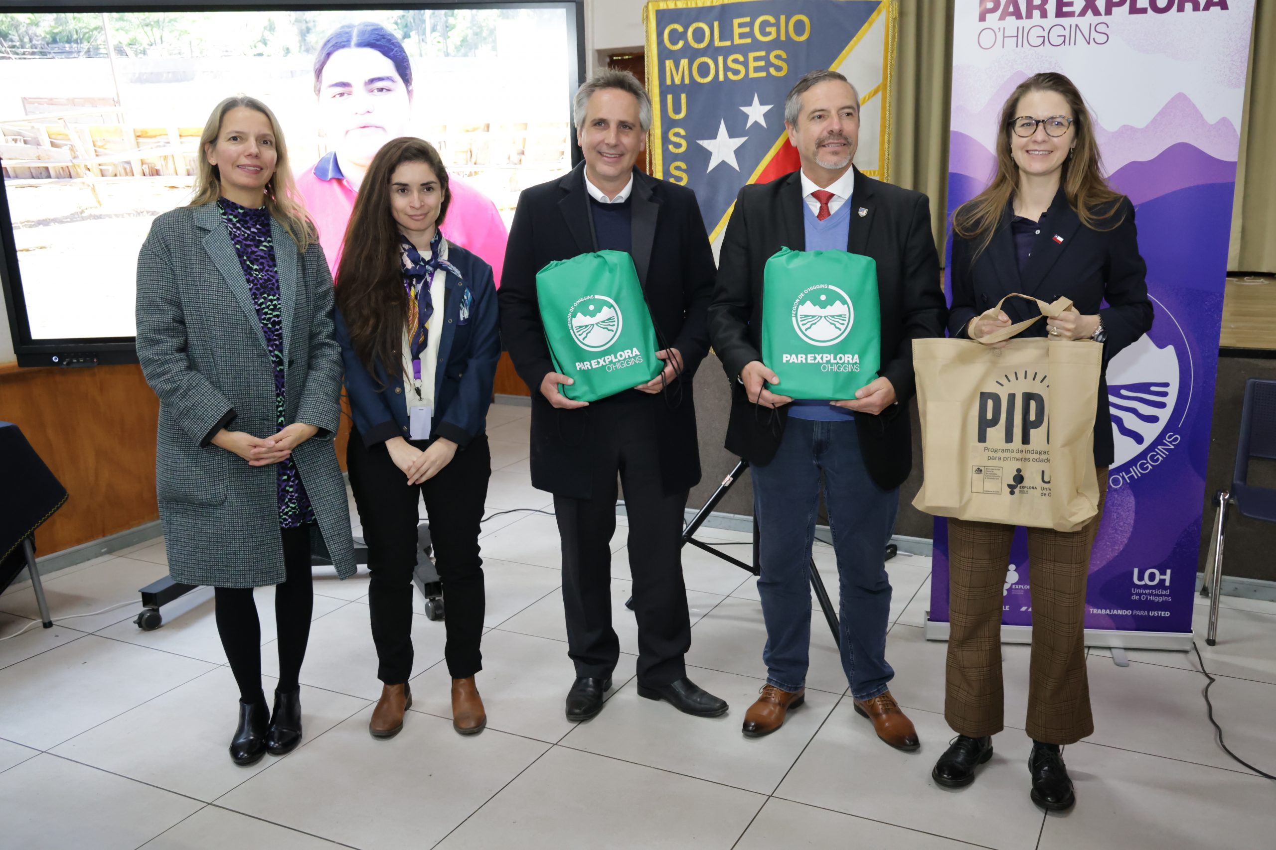 Estudiantes de O’Higgins presentan sus proyectos científicos ante la Subsecretaria de Ciencia