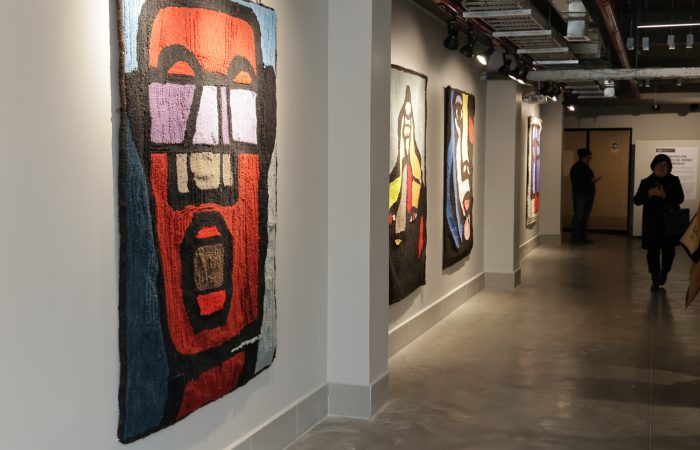 Exposición Tapices del Mono González - Campus Rancagua.-8 UOH inaugura muestra textil inspirada en obras del reconocido muralista Mono González