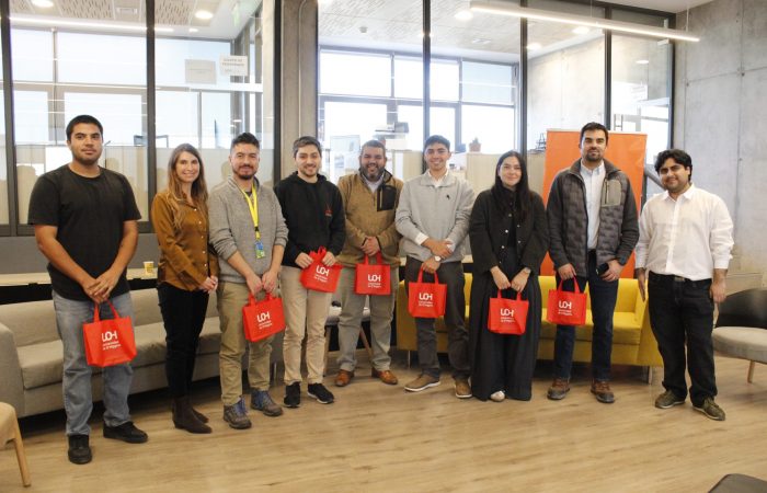 Jorge Torres (Graduado Magíster en Biotecnología), Ángeles Aylwin (ICI), Claudio Burgos (académico ICI), Pablo Bravo (Reborn Electric Motors), Nicolás Fuentes (Agrosuper), Gabriel Díaz (Magíster en Ciencias de la Ingeniería UOH), Carol Moraga (Académica ICI), Sebastián Rojas (Minera Valle Central), Felipe Correa (Doctorado en Ciencias de la Bioingeniería UOH).