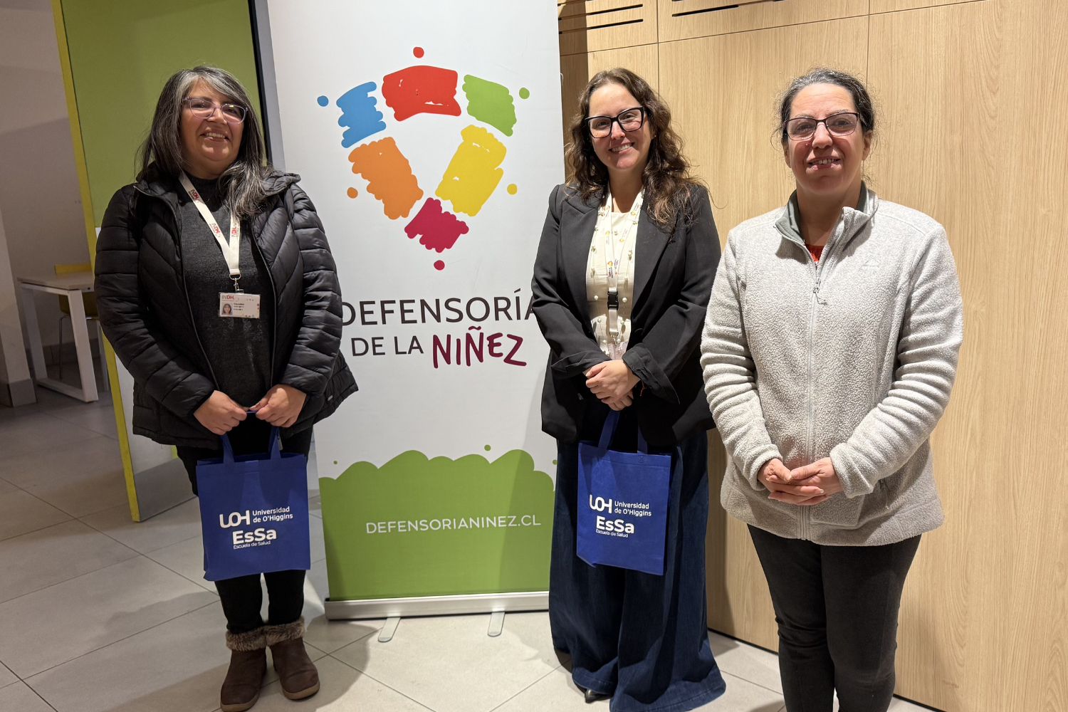 Terapia Ocupacional UOH fortalece formación en derechos humanos junto al INDH y la Defensoría de la Niñez