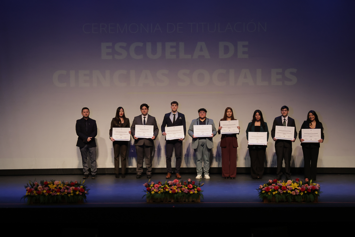 Titulación Ciencias Sociales 2026-452 Titulaciones UOH: Escuela de Ciencias Sociales dio la bienvenida a una nueva generación de profesionales