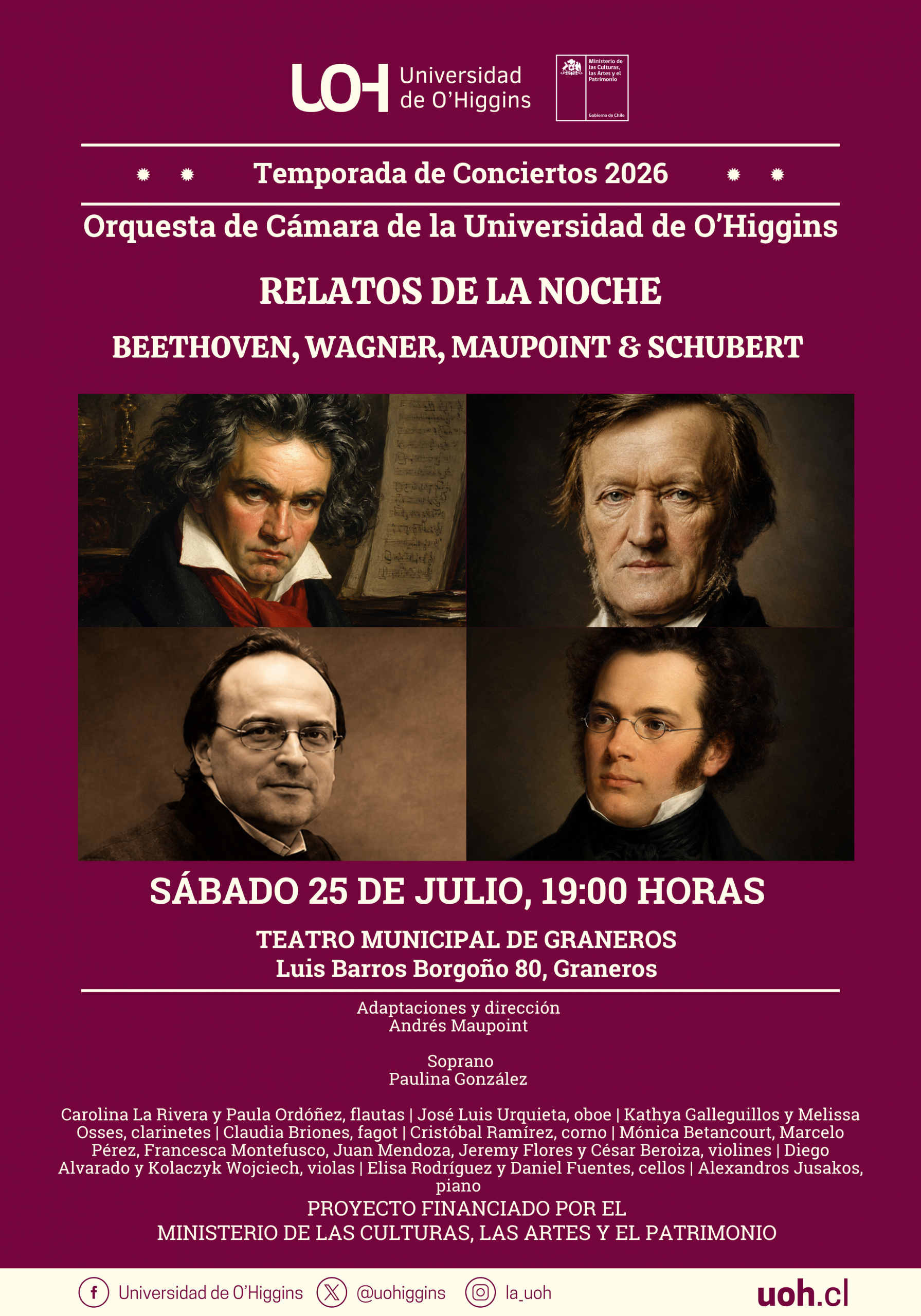 Concierto 25 de julio - Graneros