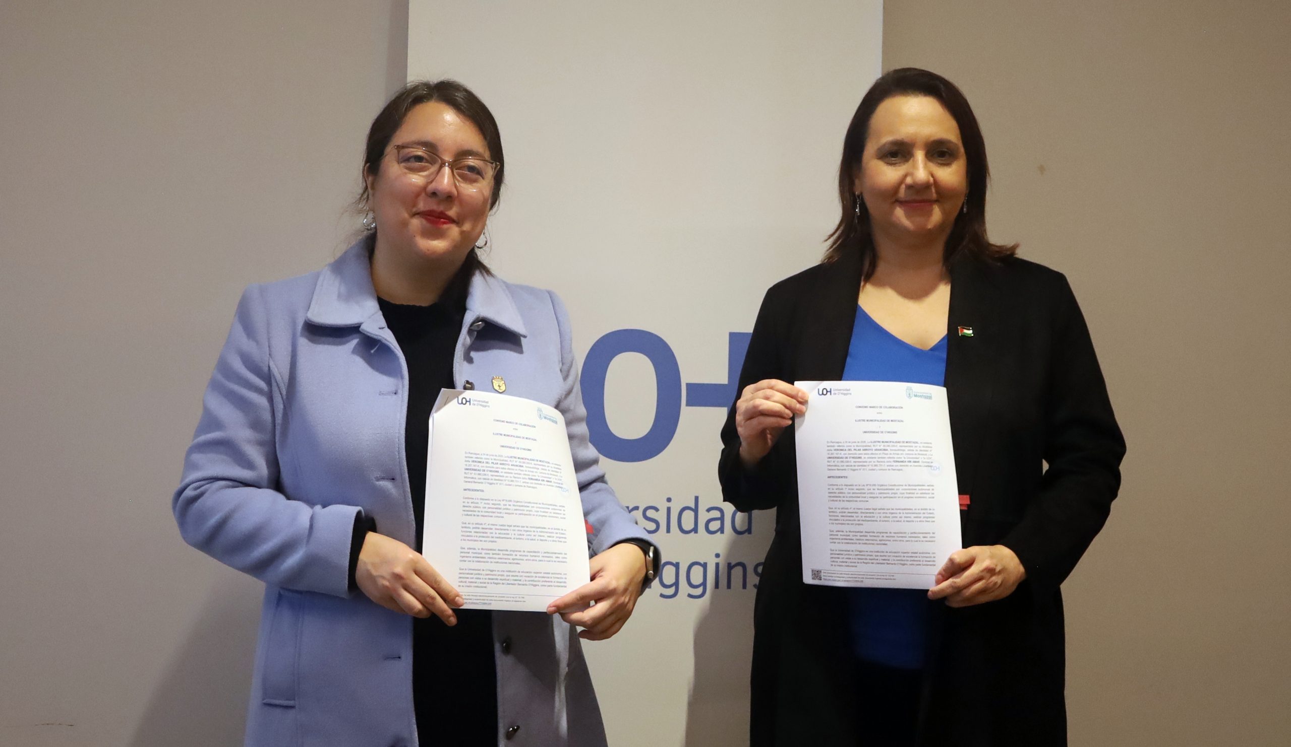 UOH y Mostazal acuerdan trabajo conjunto para soluciones agroalimentarias y medioambientales