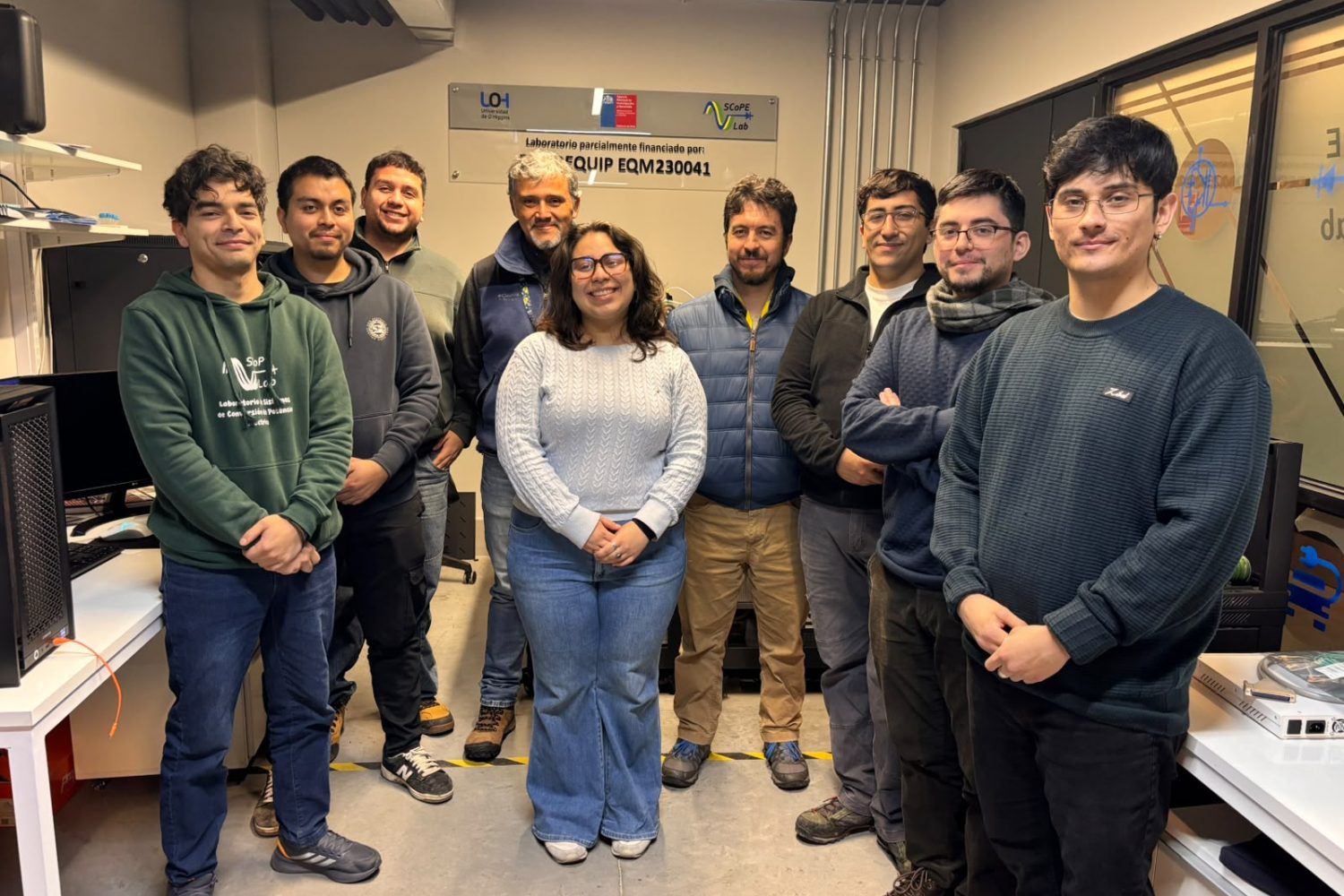 Estudiante costarricense realiza su memoria de título en el Scope Lab de la UOH
