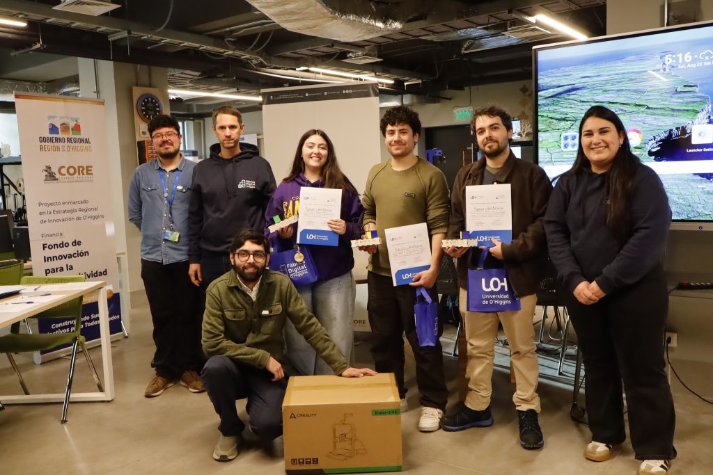 segundo lugar Terapeutas ocupacionales ganaron concurso “Desafío de innovación y fabricación digital” que organizó la UOH
