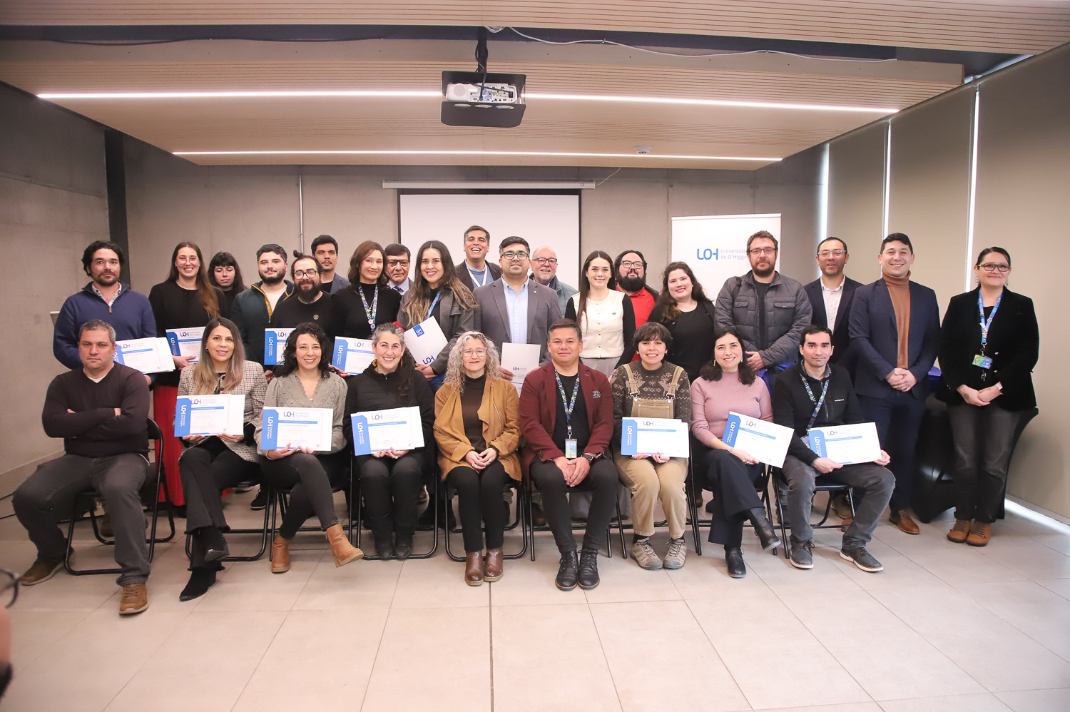 UOH certifica a 35 docentes tras culminar Diplomado en Docencia Universitaria