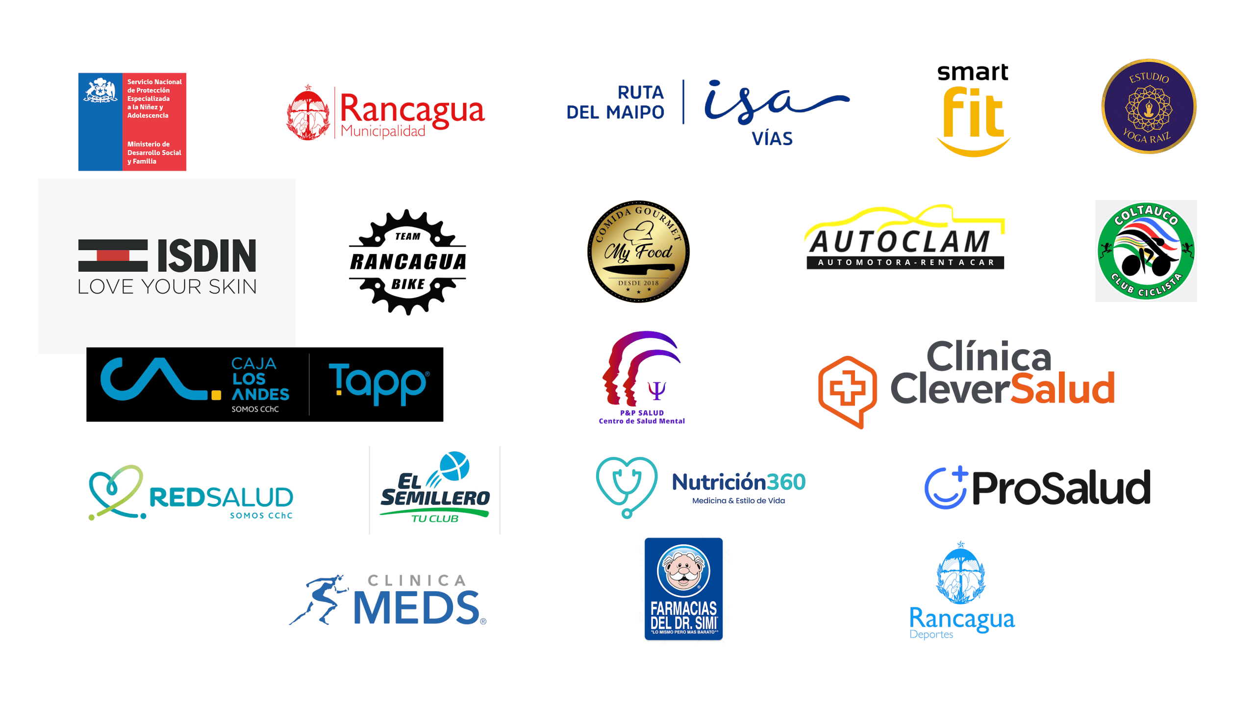 Colaboradores Corrida UOH 2026 Colaboradores Corrida UOH 2026