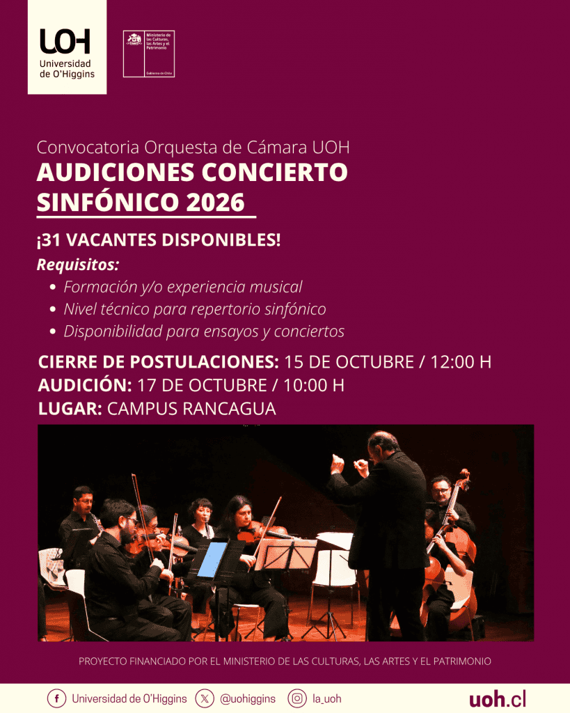 Audiciones Concierto Sinfónico